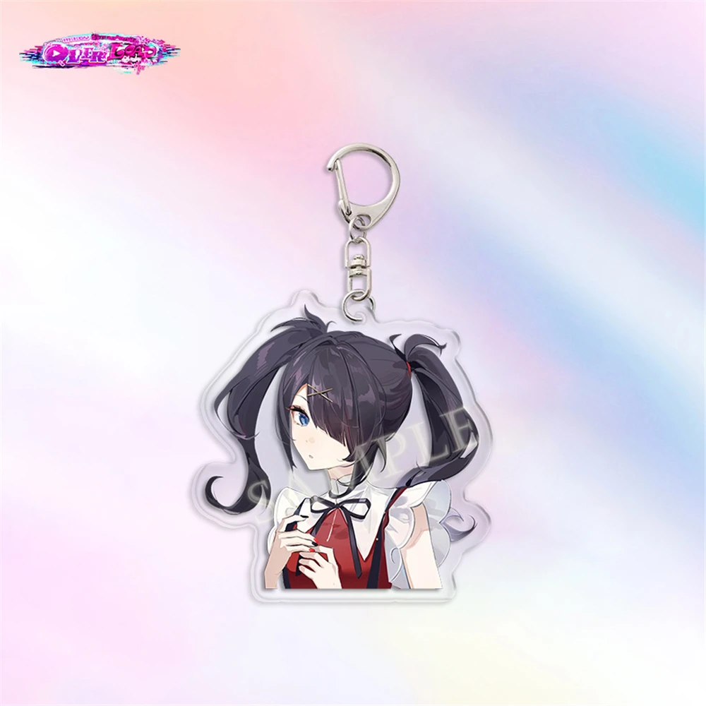 Gioco NEEDY GIRL OVERDOSE KAnge Rain Cosplay Acrilico Portachiavi Portachiavi Ciondolo Accessori Prop