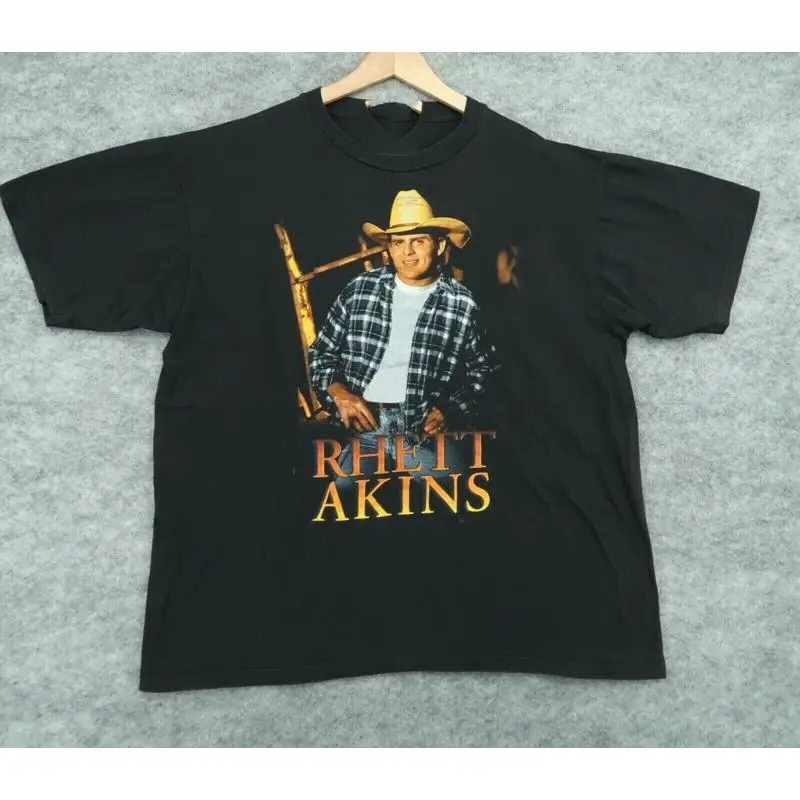 ريت أكينز 1996 وينترلاند موسيقى الريف تي شيرت جميع الأحجام Na1634