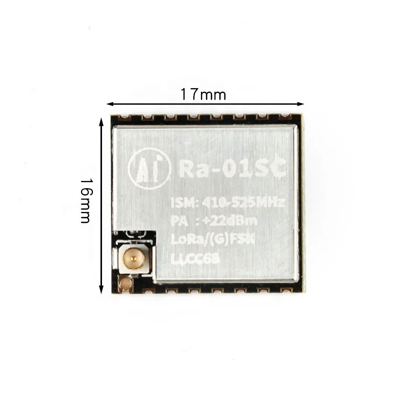 Ra-01 Ra-01SC LoRa Frequency Module SPI UART Interface LLCC68 433MHZ Wifi Wireless Transmit RF Module