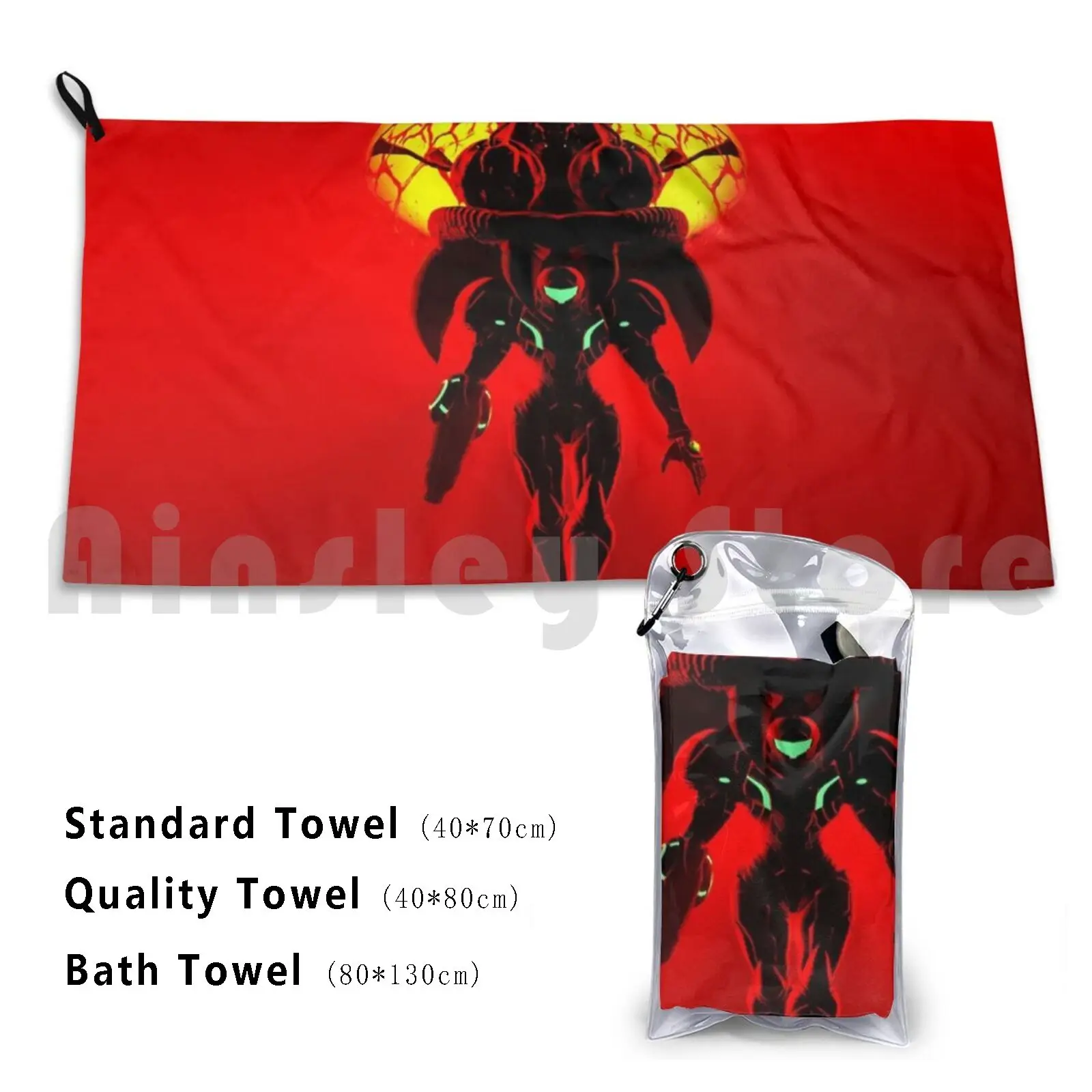 Samus And Metroid Bath Towel Beach Cushion Metroid Metroid Prime Samus Samus Aran Plow Girls Feminine Game