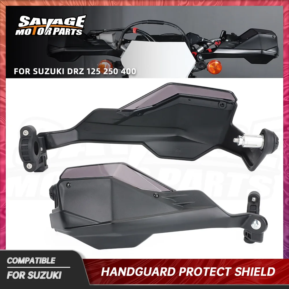 Handguard Protect Shield For Suzuki DRZ 125 250 400 L/E/S/SM 2000-2024 Motorcycle Cold Wind Deflector Shield Extended Windscreen