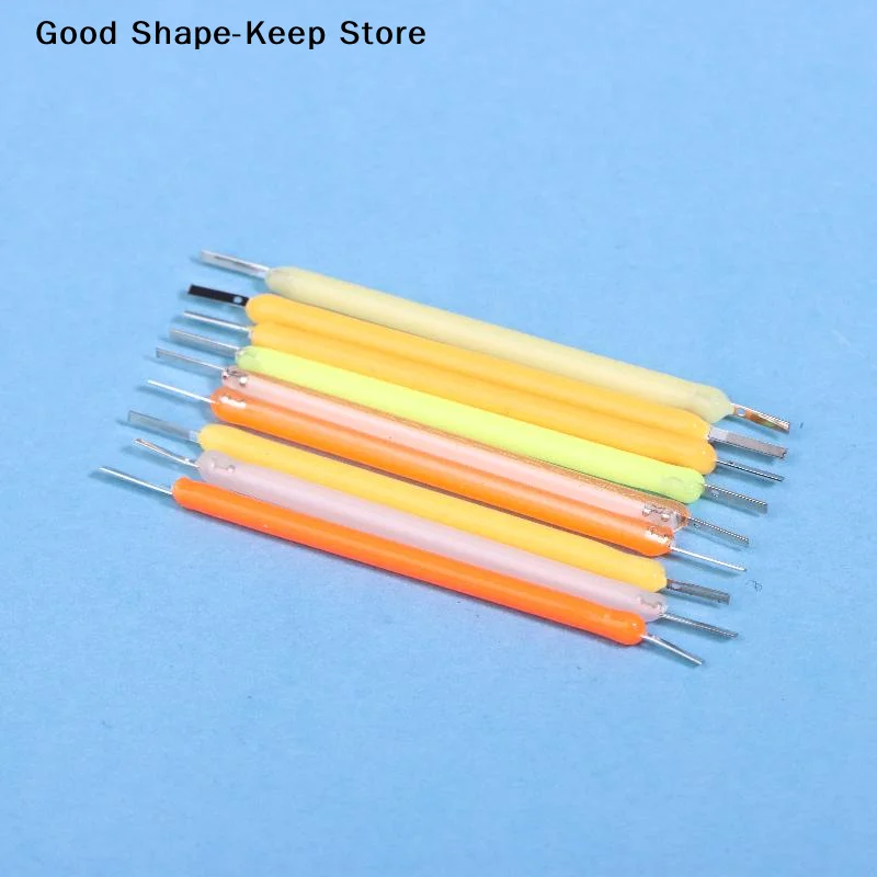 daily10pcs Edison Bulb LED Filament Lamp Parts 38mm DC3V LED Bead Incandescent Light Accessories Diode For Holiday Lighting DIY
