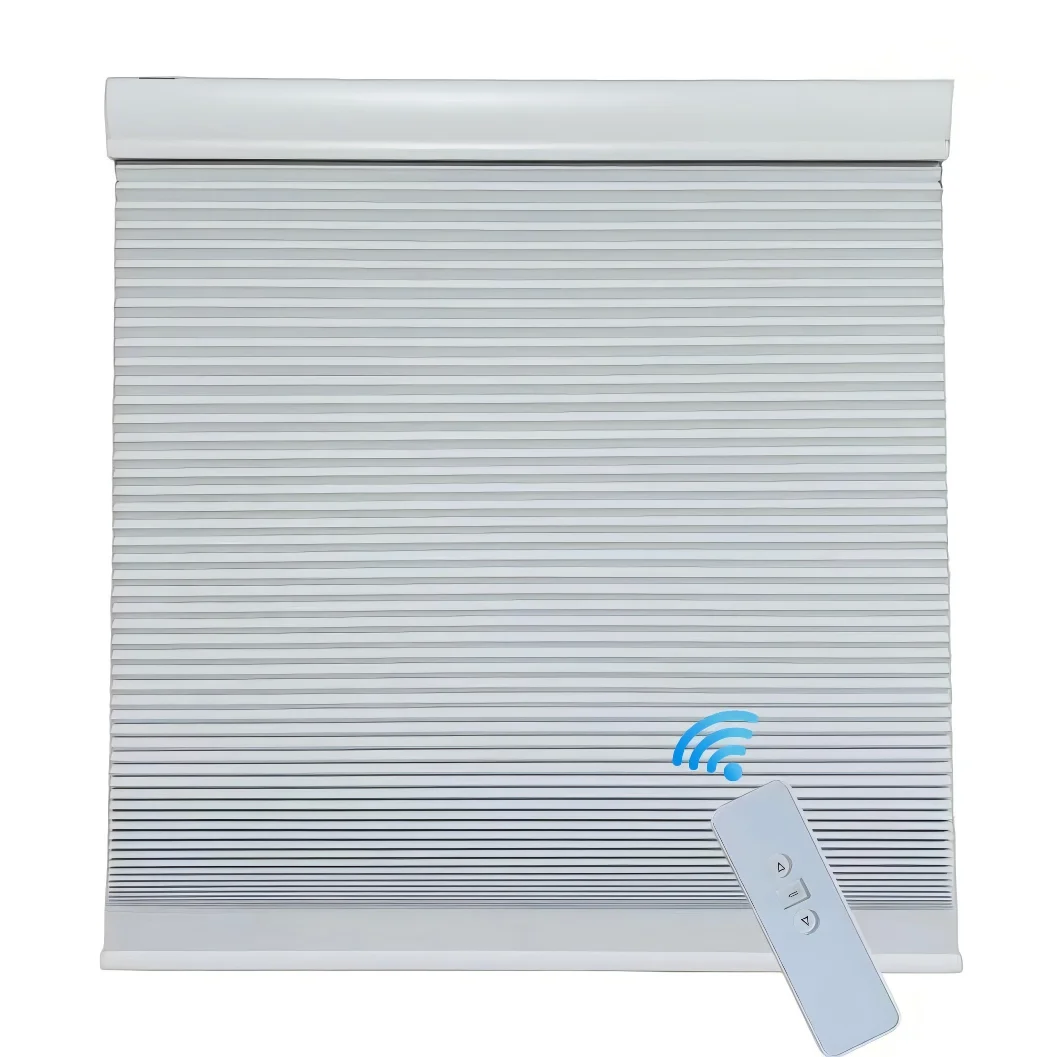Sun Modern Fabric Honeycomb Blinds Custom Color Heat Insulated Motorized Curtains Blackout Plain Cellular Shades
