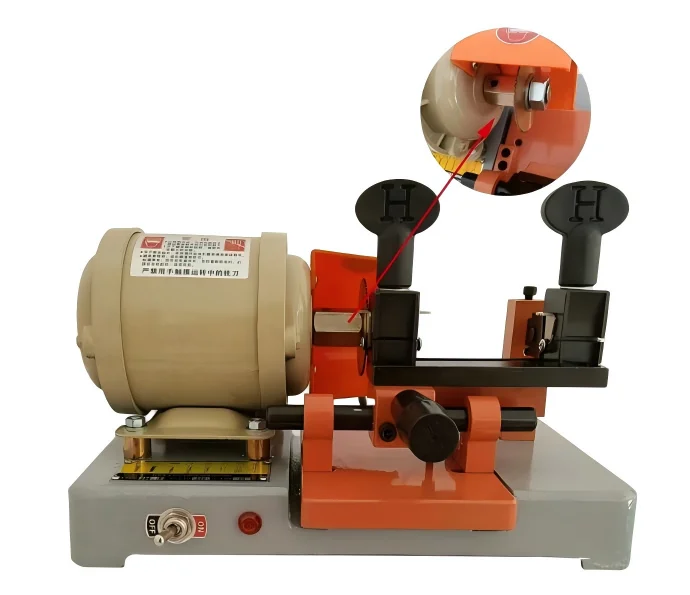 -For Manual Feed Horizontal Flagpole Key Duplication Machine Key Duplicating Cutter Locksmith Tools Locksmith Key Cutter&