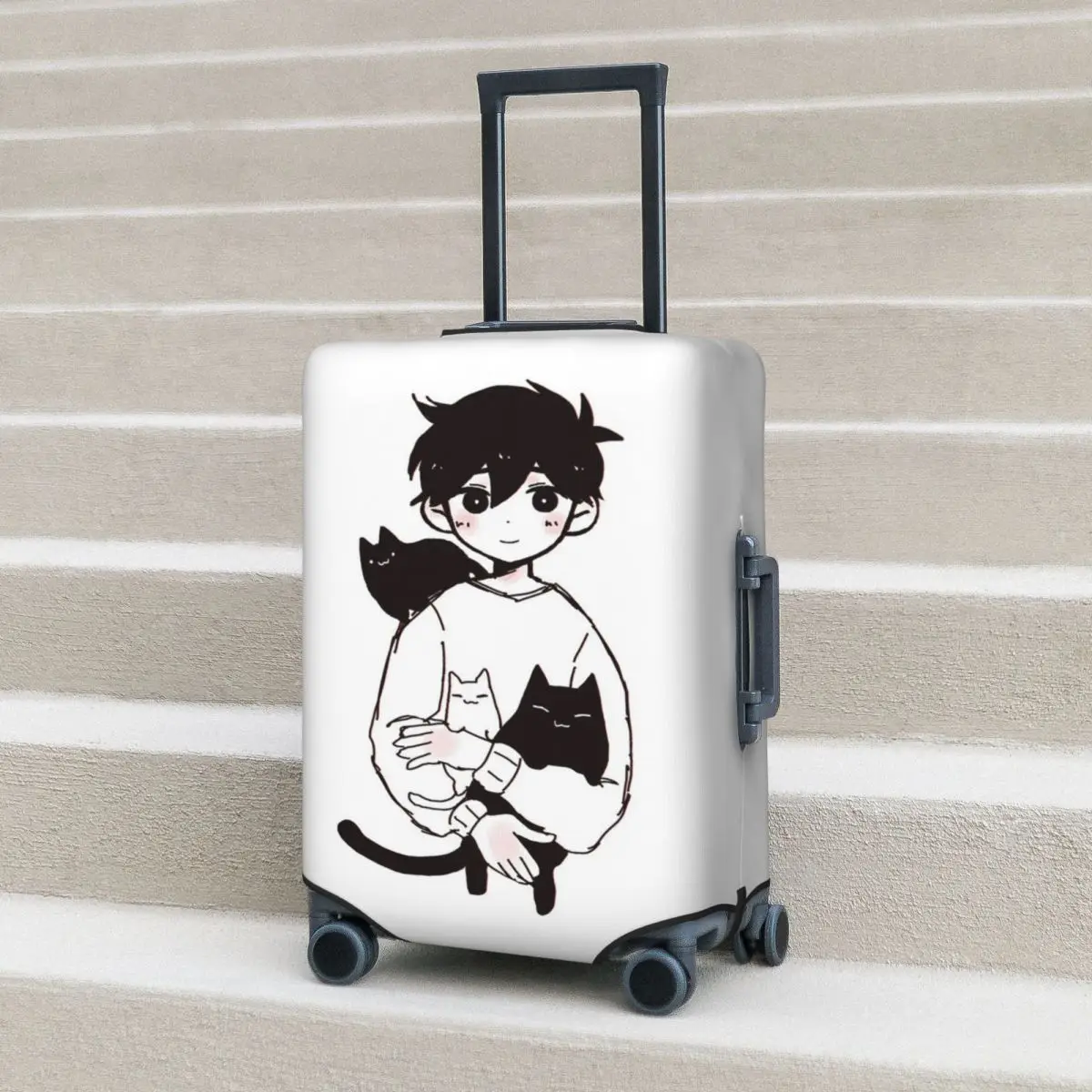 Omori Sunny 및 Mewo 여행 가방 커버 보호용 탄성 여행용 수하물 보호 커버(18-32인치)