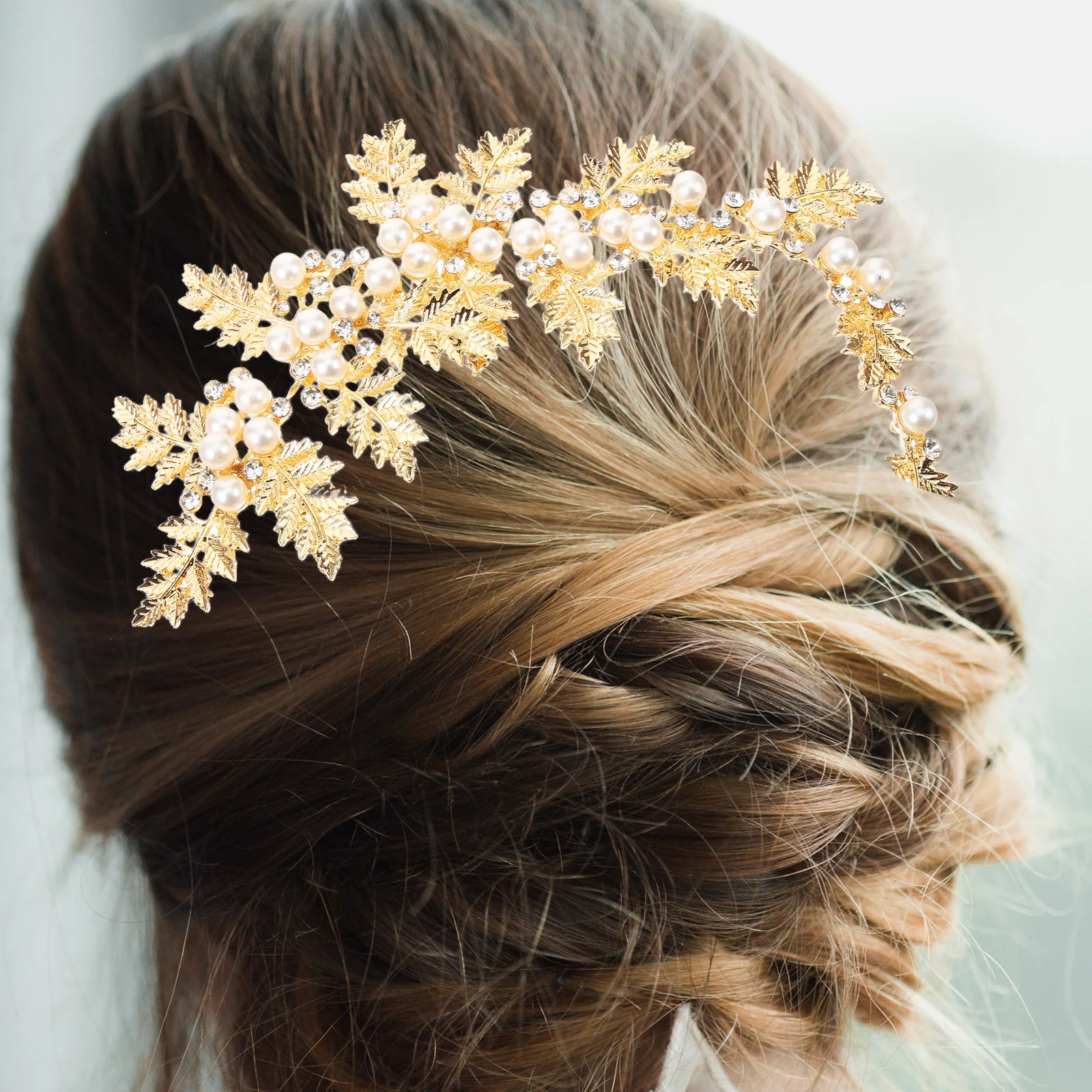 

Женская повязка на голову с жемчугом и стразами, винтажная металлическая декоративная повязка на голову, свадебный женский головной убор на свадьбу