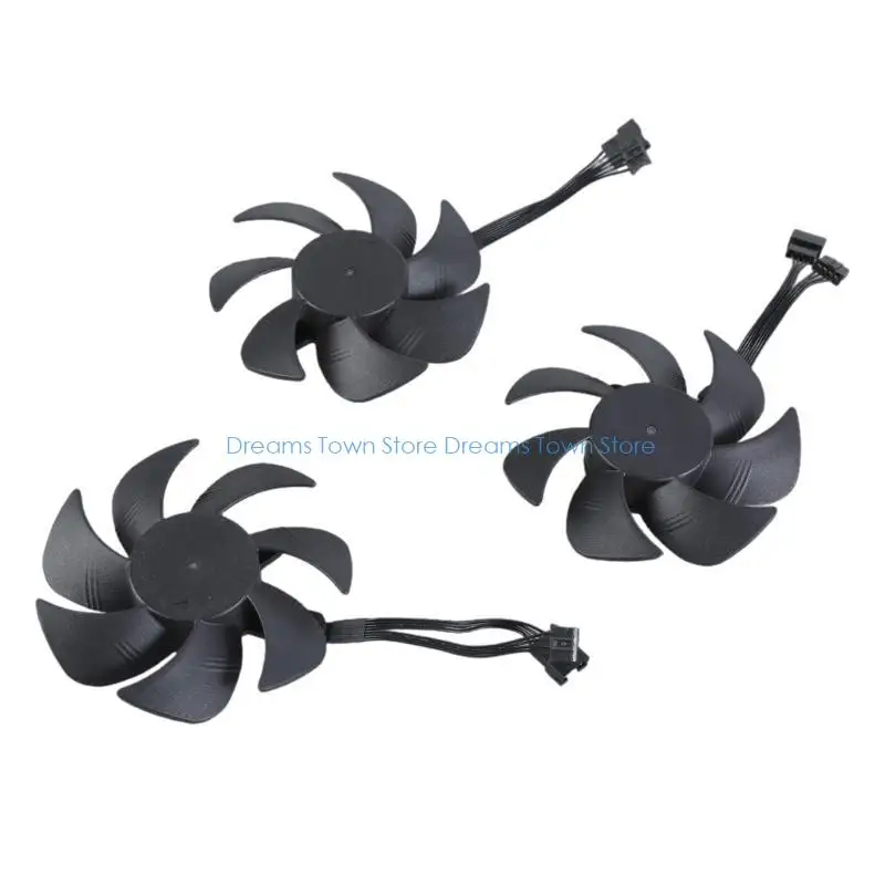 HX6A 4PIN DC12V GPU RECULING FAIS 105MM PARA 3060 8G 12G CARCA