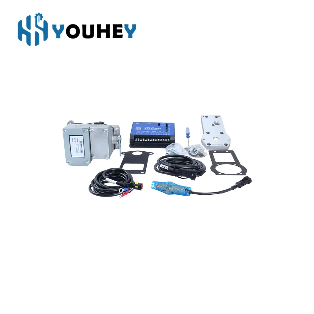 YUNSIDA ZD350 FSK2020D Diesel Engine Speed Controller Generator Governor Actuator Set Fuel Pump Electronic Speed Control Board