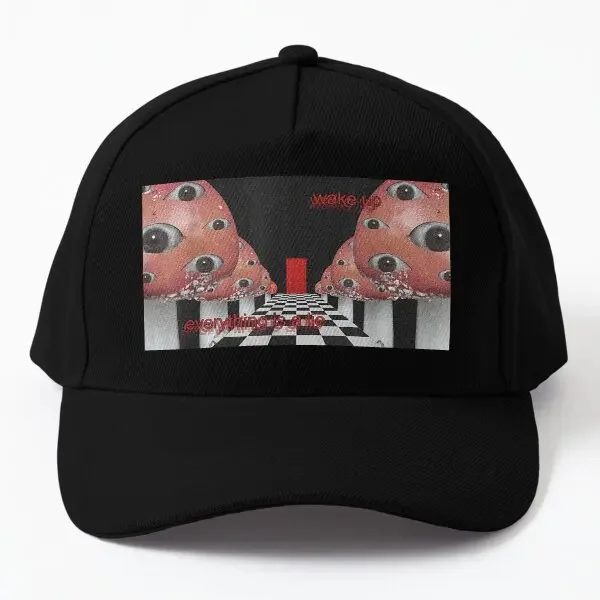 Weirdcore Aesthetic Mushroom Eyes Strang  Baseball Cap Hat Hip Hop Mens Bonnet  Casual Outdoor Summer Snapback Spring  Sun Boys