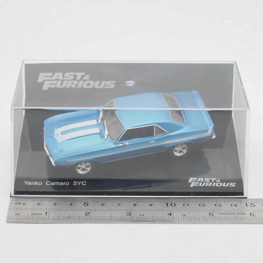 Diecast IXO Scala 1:43 Yenko SYC Chevrolet Camaro Film Modello di auto in lega Giocattolo da collezione Regalo Souvenir Display Ornamento