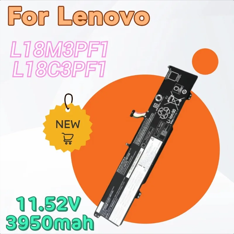 

Replacement Laptop Battery L18M3PF1 L18C3PF1 11.52V 3950mah for Lenovo Ideapad L340-15IRH L340-17IRH Batteries