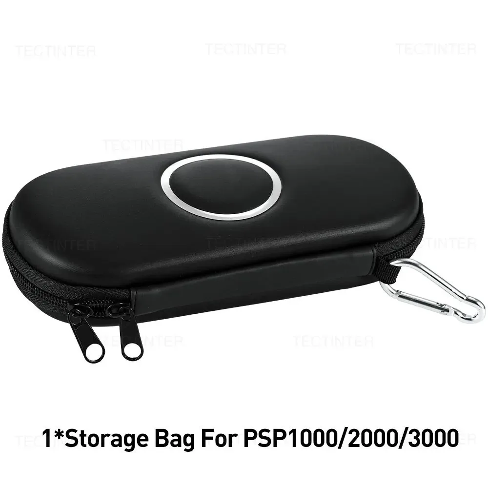 EVA Material EVA Carrying Case Bag Water-Resistant Shockproof PSP Game Console Case Protective Shell for Sony PSP1000/2000/3000