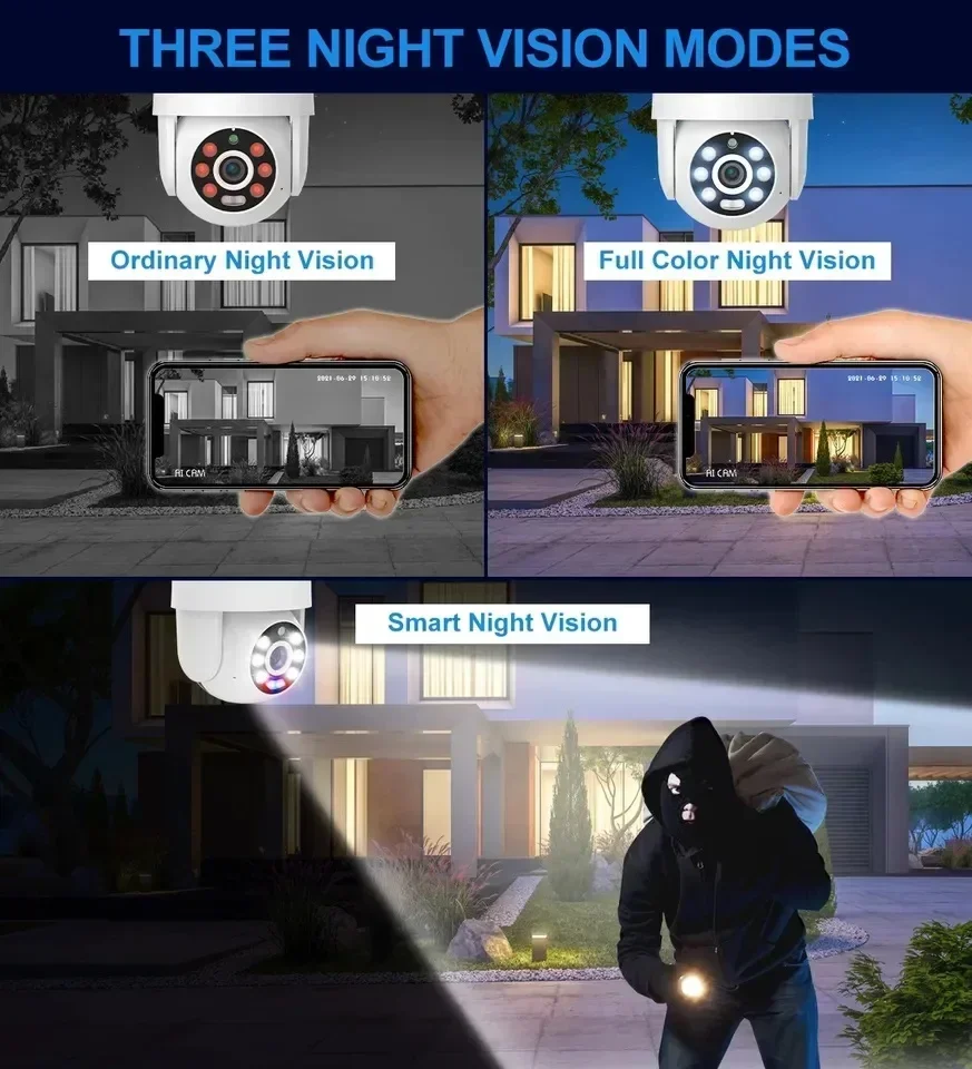 Kamera Jaringan Pengawasan 4 Saluran Penuh Warna H.265 Poe Cctv 5Mp Sistem Kamera Video Jaringan Cctv Kamera Poe