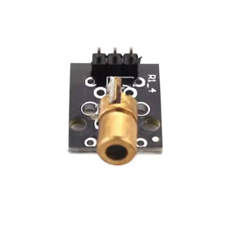 

5/10pcs/lot KY-008 650nm Laser sensor Module 6mm 5V 5mW Red Laser Dot Diode Copper Head for Arduino