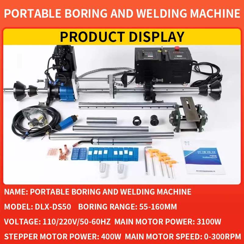 Automatic 2 In 1 Portable Line Boring and Bore Welding Machine boring machine for excavator repair