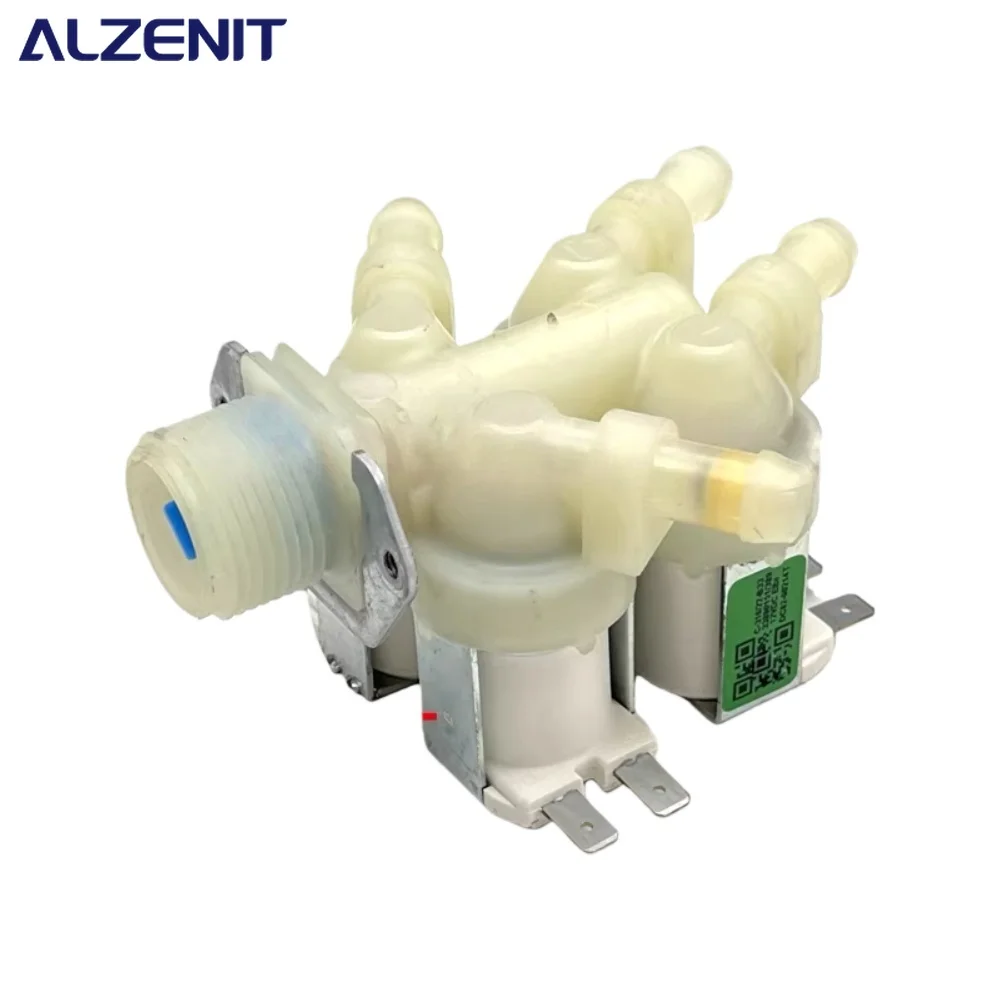 New For Samsung Washing Machine DC62-00214T Electric Water Inlet Solenoid Valve 120V 50/60Hz Washer Parts
