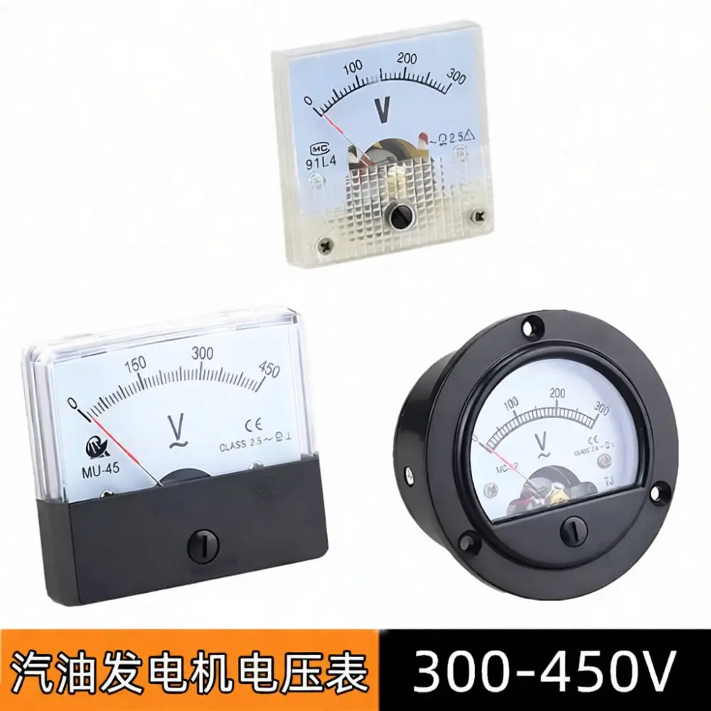 Square Digital Voltage Meter For Diesel Generator 2KW To 8KW Single Three Phase Voltage Monitor Gauge Testing Tool