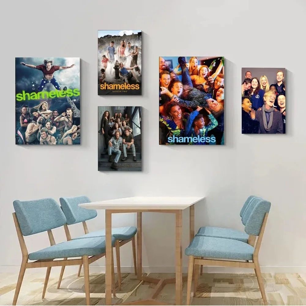 Tv Series Shameless Movie Classic Poster No Framed Poster Kraft Club Bar Paper Vintage Wall Painting Bedroom Study Stickers