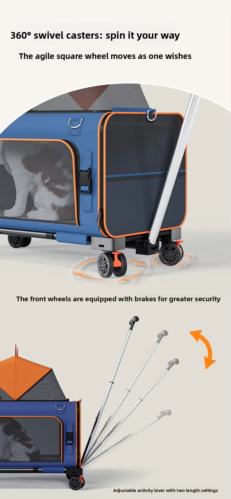 Neuer Oxford Haustier-Reisekin – Pet Stroller Carrier Bewertung und Preis