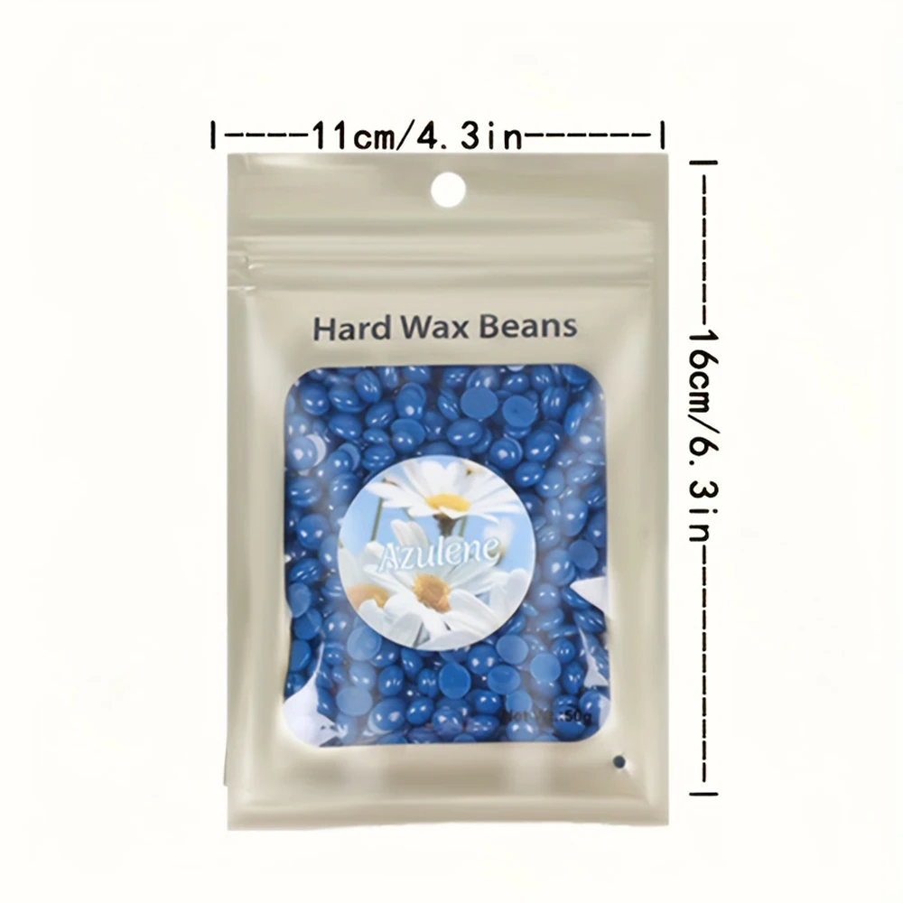

Viilife 50g Painless Hard Wax Beads for Hair Removal Ideal for Full Body Suitable for All Skin Types At Home Use for Women Men