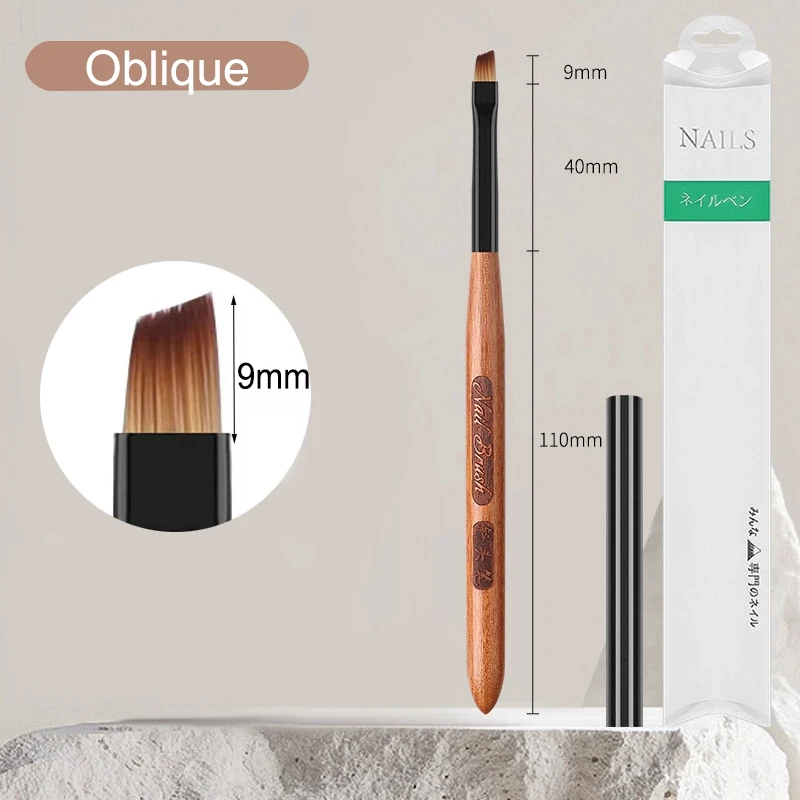 Nagel Kleber Phototherapie Stift UV Gel Pinsel Stift Acryl Verlängerung Builder Nail art Malerei Zeichnung Pinsel Maniküre Pinsel Werkzeug