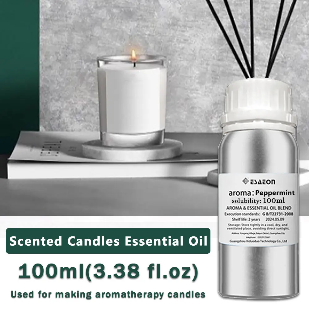 

ESAEON 100 мл (3.38 жидких унций) Эфирное масло для свечей с ароматами розы, кедра, дикого колокольчика, английской груши и фрезии - для изготовления ароматических свечей