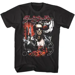 OFFICIAL Terminator Schwarzenegger Big in Japan Movie Poster Men's T-Shirt