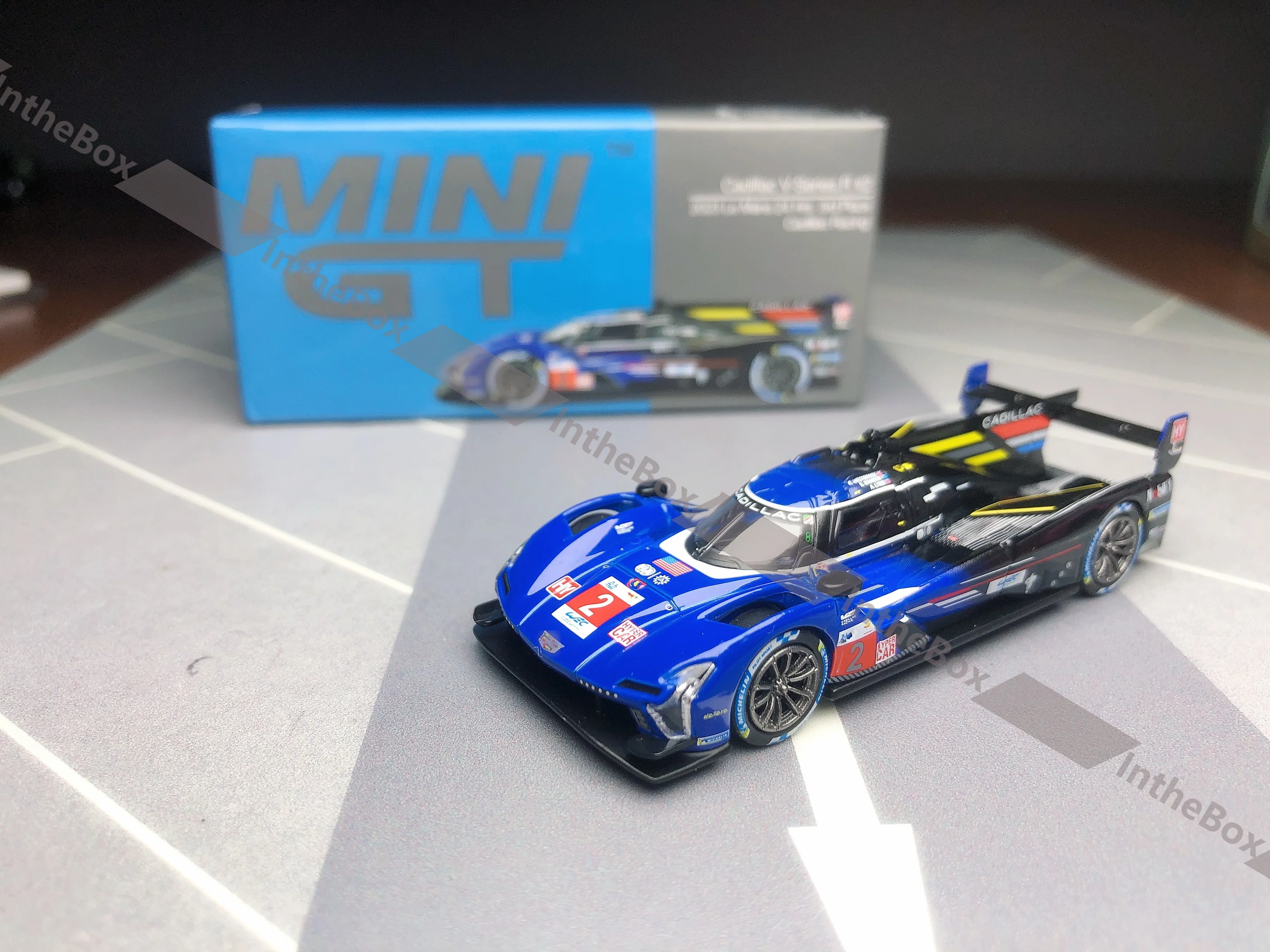 Mini GT 1:64 716 V-Series .R #2 2023 Le Mans 24 Hrs 3rd Place Racing Diecast Model Car Collection Limited Edition Hobby Toys