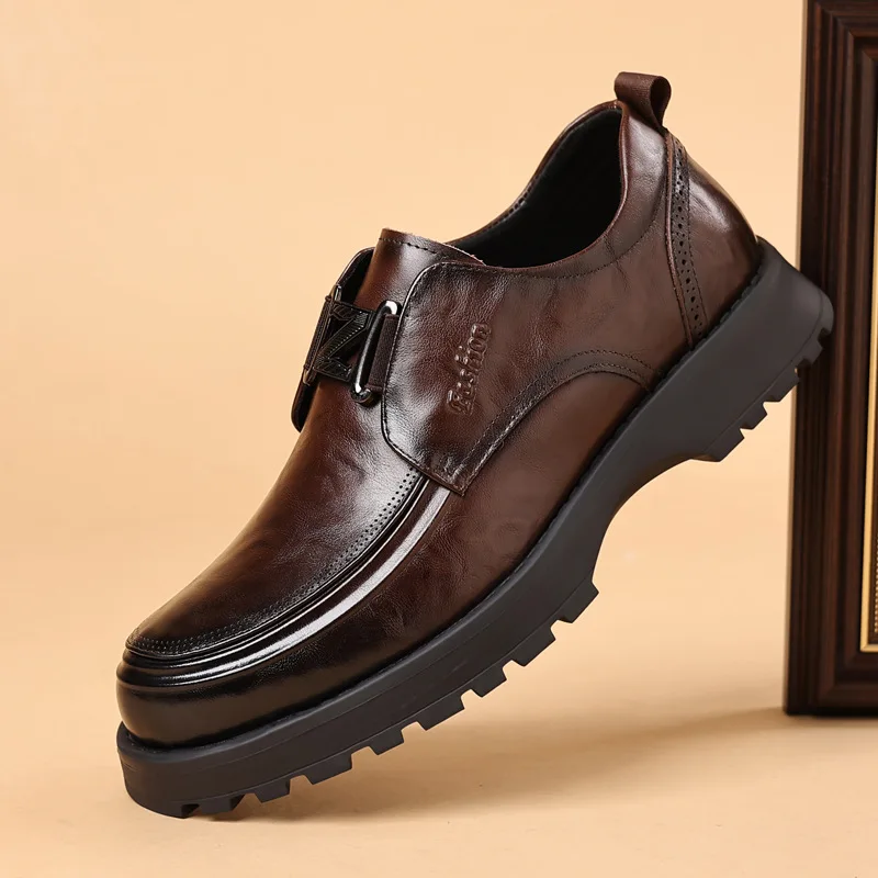 

Luxury Trendy Men's Shoes Men Shoes Genuine Leather Business Shoes Men