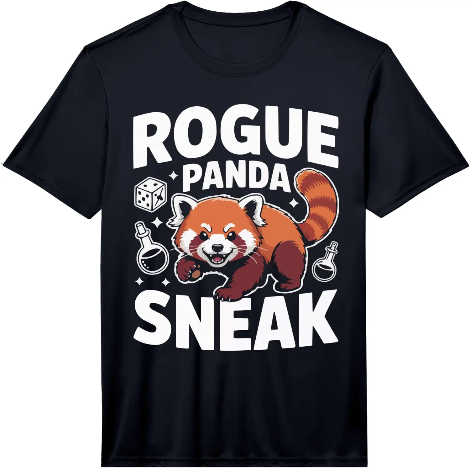 Mens RPG Master D20 Role Playing Board Game Funny Gaming Performance T-Shirt 100% Cotton Trendy Y2K Short-Sleeve Tee – Soft,