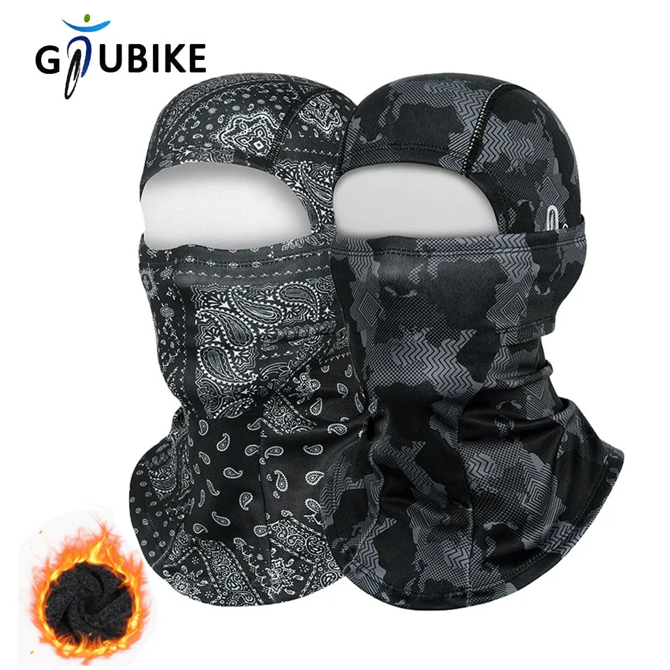 GTUBIKE New Winter Polar Coral Hat Fleece Balaclava Men Face Warmer Beanies Thermal Head Cover Tactical Sports Scarf Caps