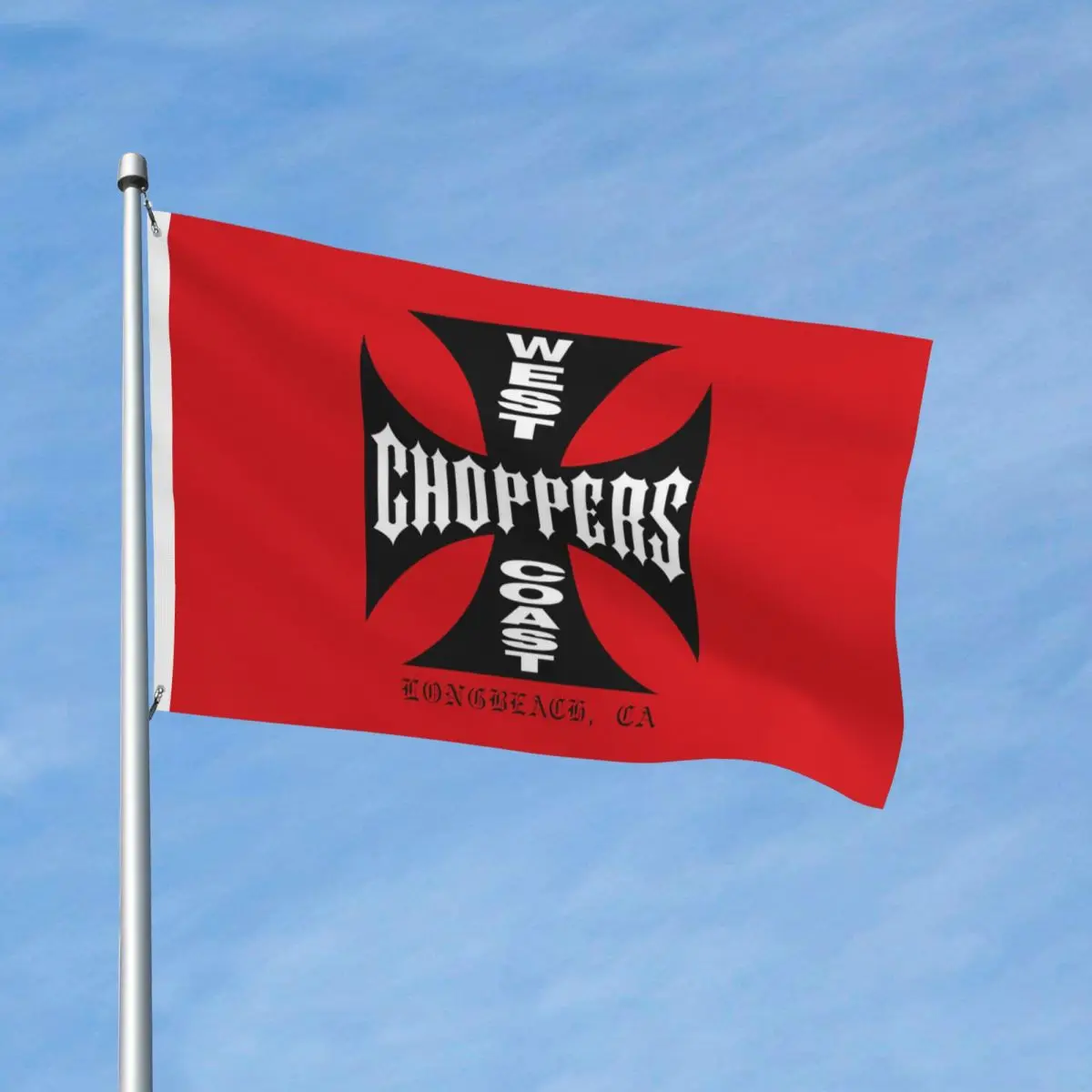 West Coast Choppers Flag Indoor Outdoor Banner Polyester Modified Motorcycles Decoration Vivid Color 2x3 3x5 4x6 FT Flags