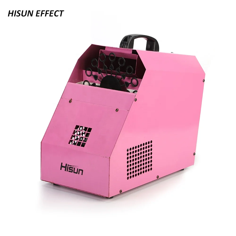 Professional remote control portable electric automatic dj stage mini bubble machine for best party water low fog machine