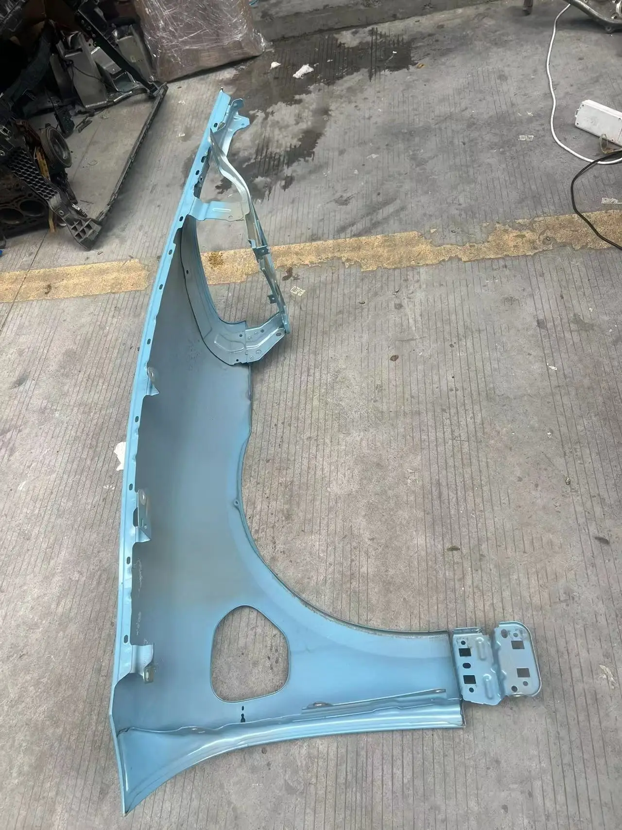 Para entrega rápida alta calidad Original usado 2020 2021 2022 2023 2024 9j1 porsche Taycan accesorios de guardabarros