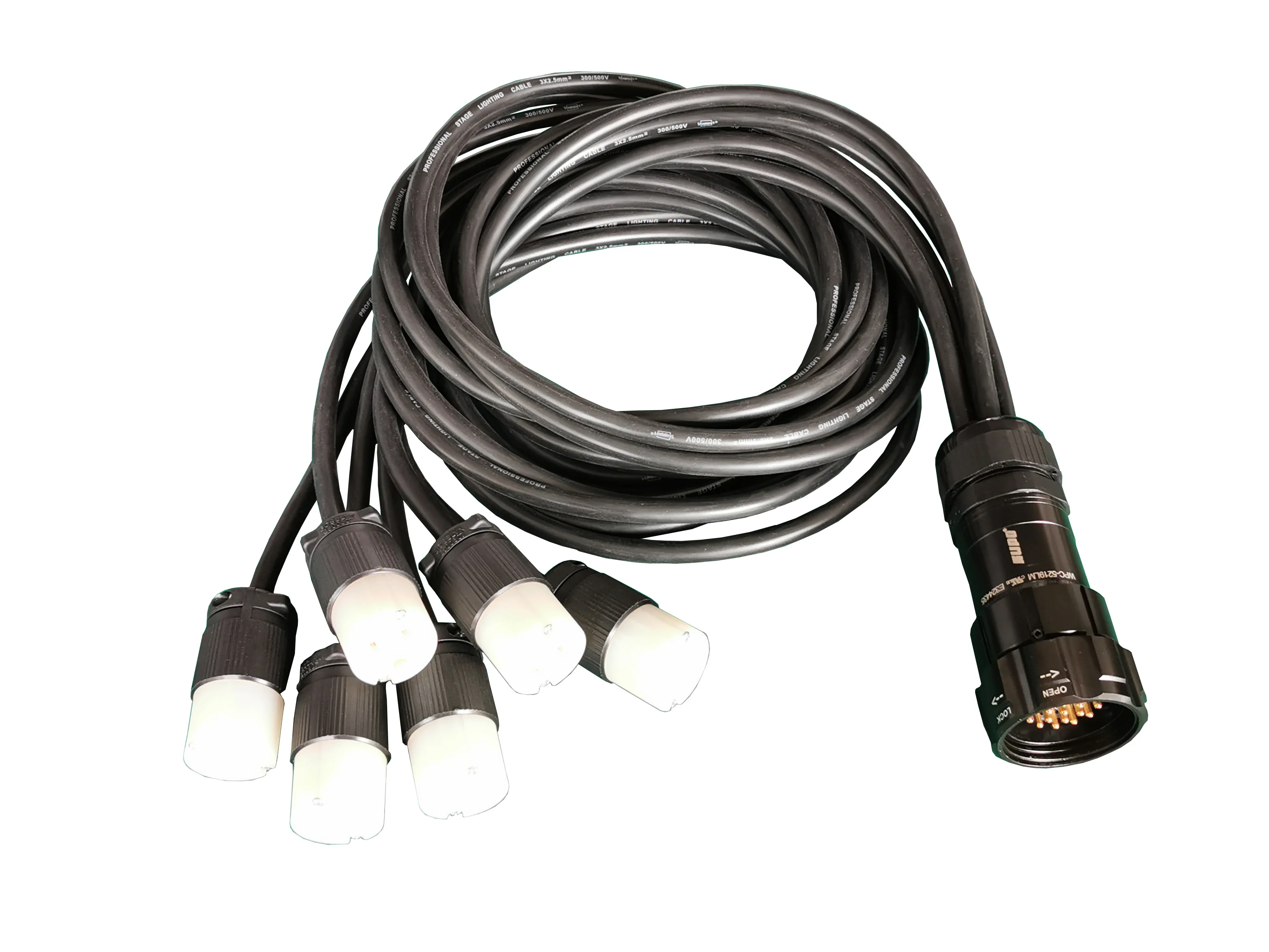 ソカペックスからパワーコンへのケーブル