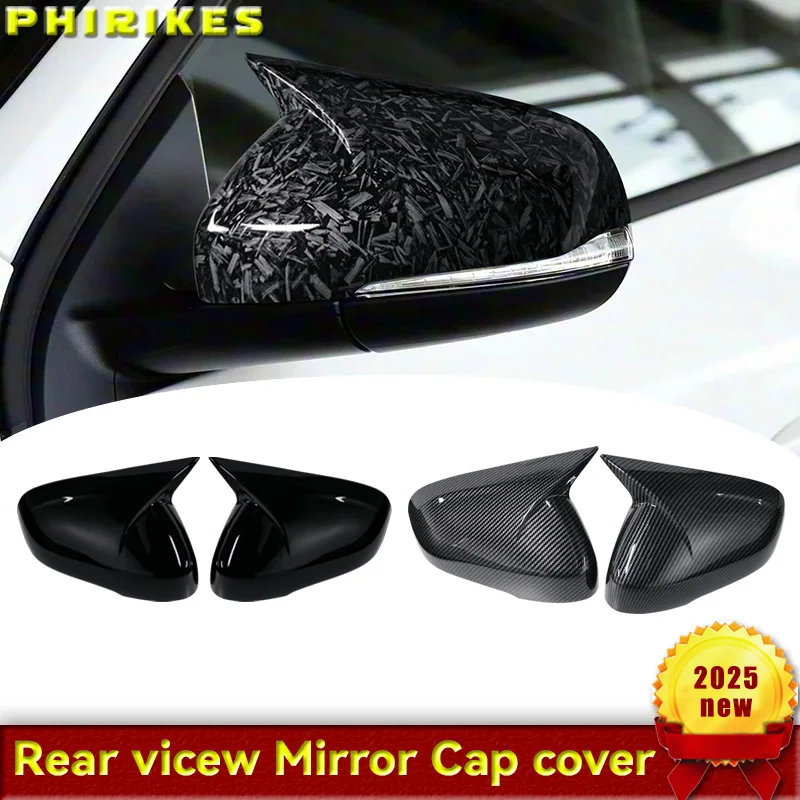 

2-piece set of carbon fiber texture mirror covers For Volvo V40 V60 S60 T5 T6 2011-2019