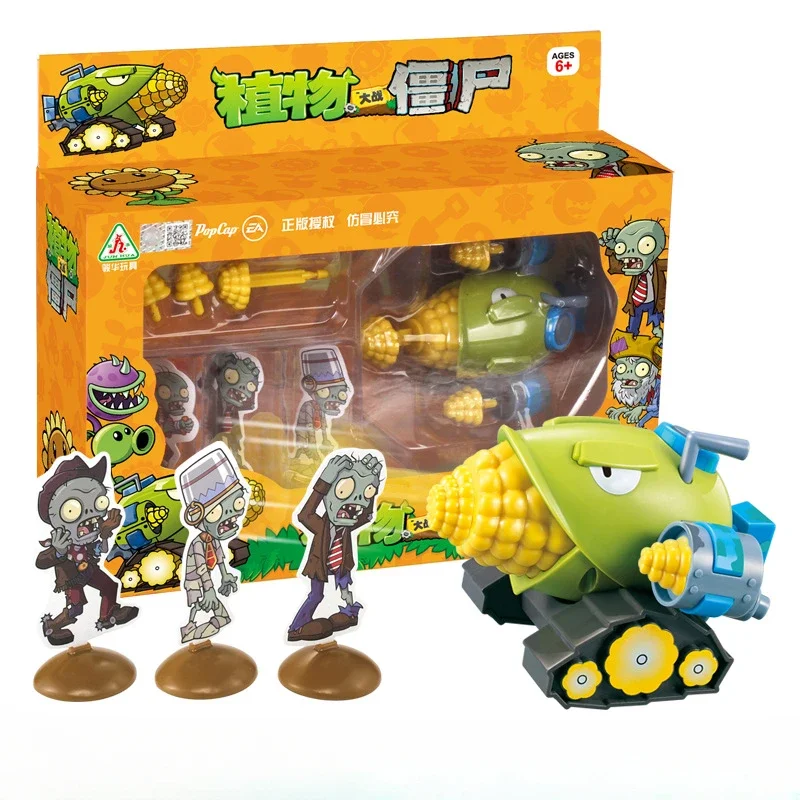 

Hot Plants Vs. Zombies Fun Children's Toys Cob Cannon Ice Cactus Vs. Zombies Model Dolls Classic Games for Boys Christmas Gifts