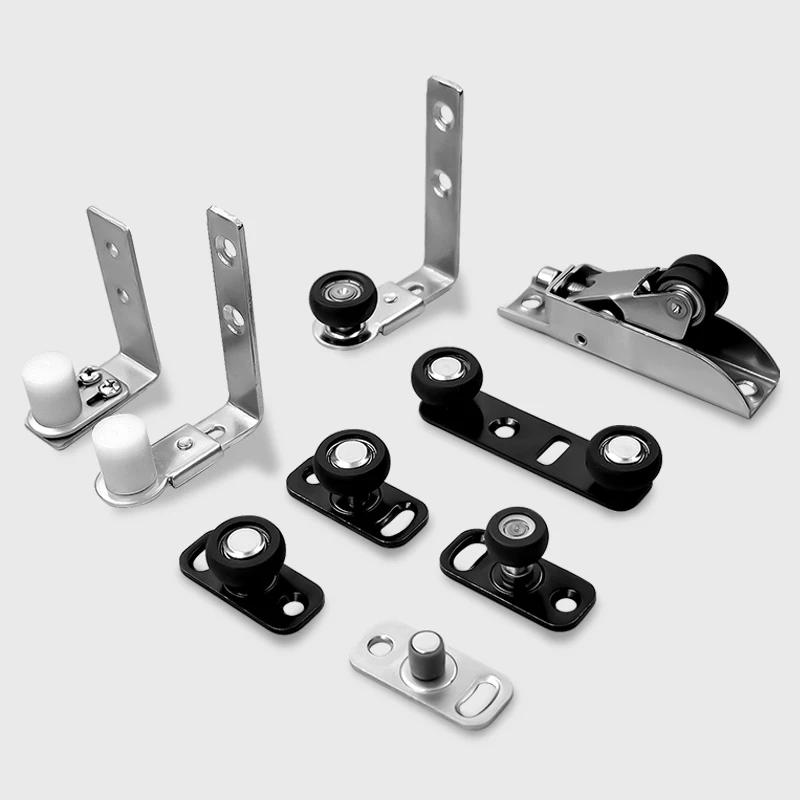 

Door Crane Rail Sliding Door Lower Positioning Wheel Woode Door Lower Guide Wheel Bearing Limiter Directional Stop Balance Wheel