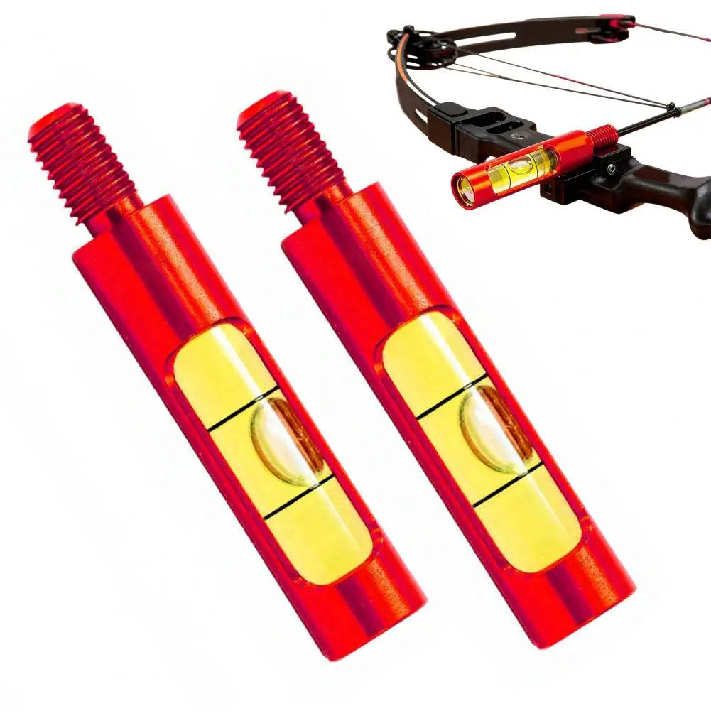 القوس S أداة 1 أو 2 قطعة ثقب البرجر القوس مستوى خفيفة الوزن الرماية الراحة العالمي المسمار في مجمع القوس ضبط أداة التسوية #1