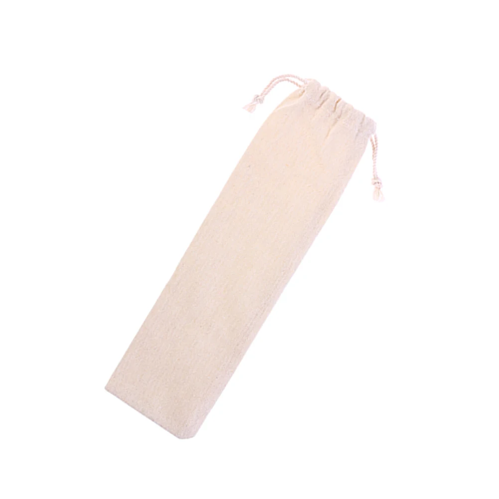 

Straw Storage Pouch Carrying Case for Stainless Steel Travel Forks Reusable Lightweight Foldable Straw Bag Travel for Cutlery