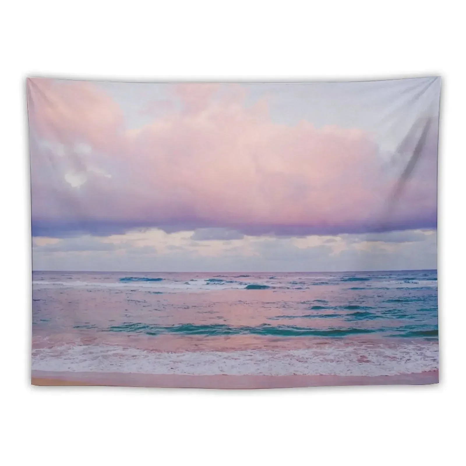 

Pastel Beach - Kauai, Hawaii Tapestry Room Decorating Aesthetic Christmas Decoration Wall Hanging Wall Wall Decoration Tapestry