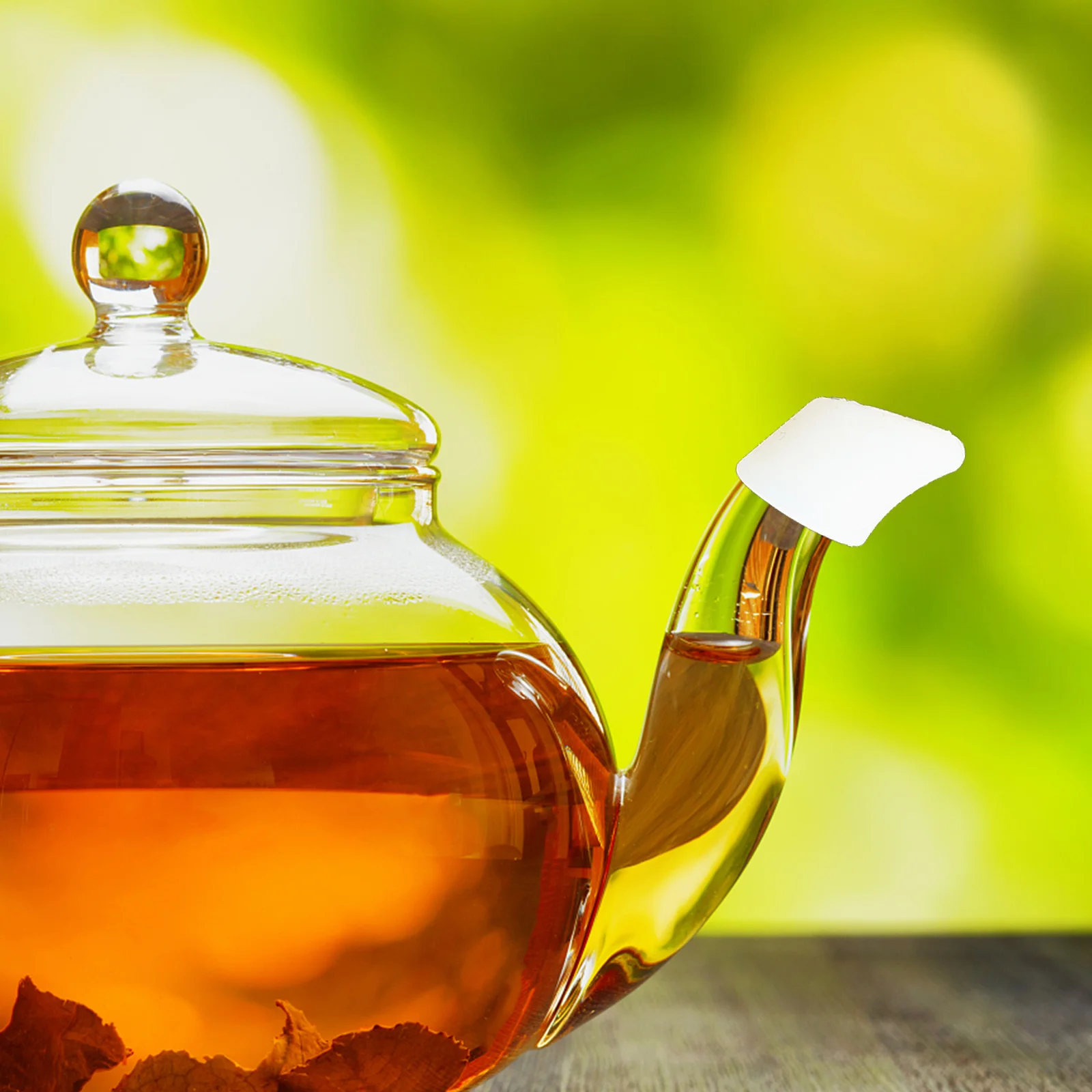 

2Pcs Teapot Spout Sleeve Silicone Covers Protective Anti-Leak Spout Protectors Kettle Supplies Household Use