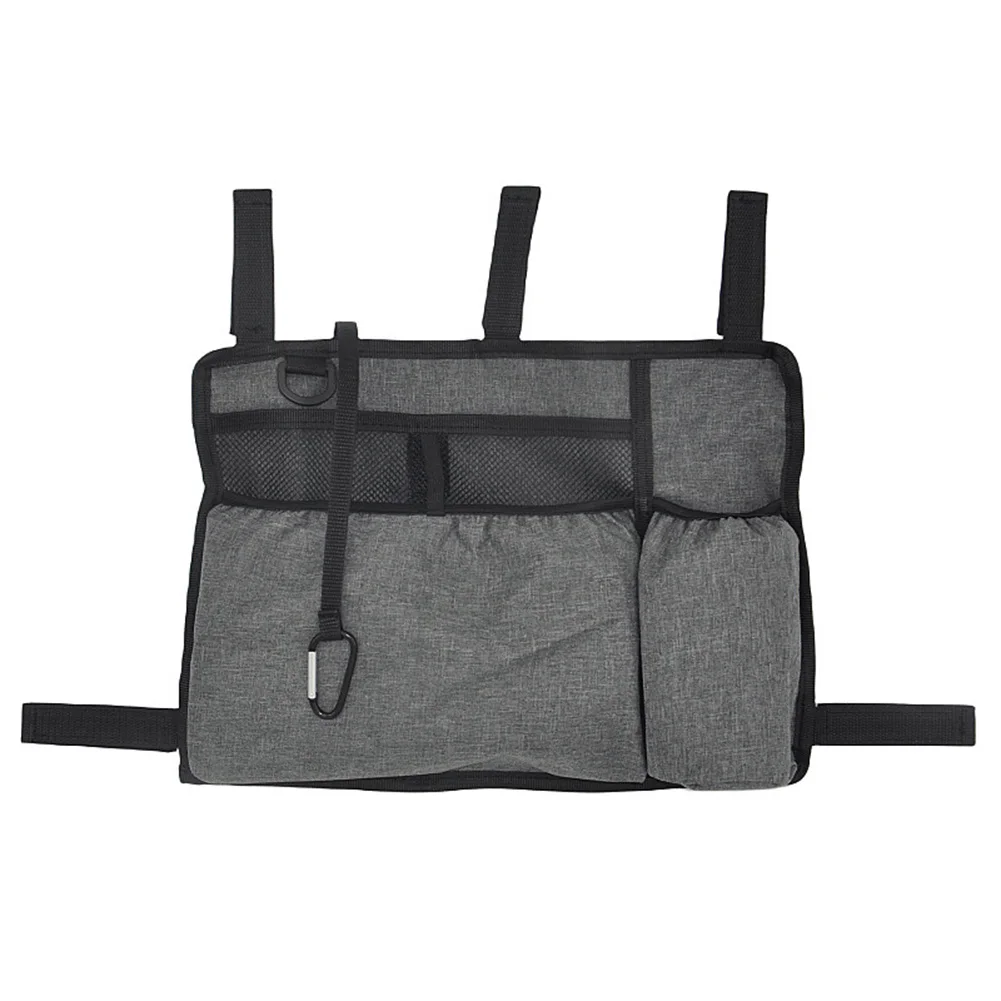 Walker Bag with Cup Holder Rollator Organizer Waterproof Armrest Side Storage Bag for Adult Folding Walkers