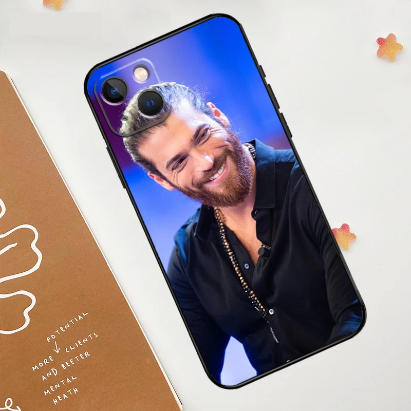 حافظة Can Yaman لهاتف آيفون 17 Pro Max 17 Air 16 15 14 13 12 11 Pro Max Plus Mini 16e Funda