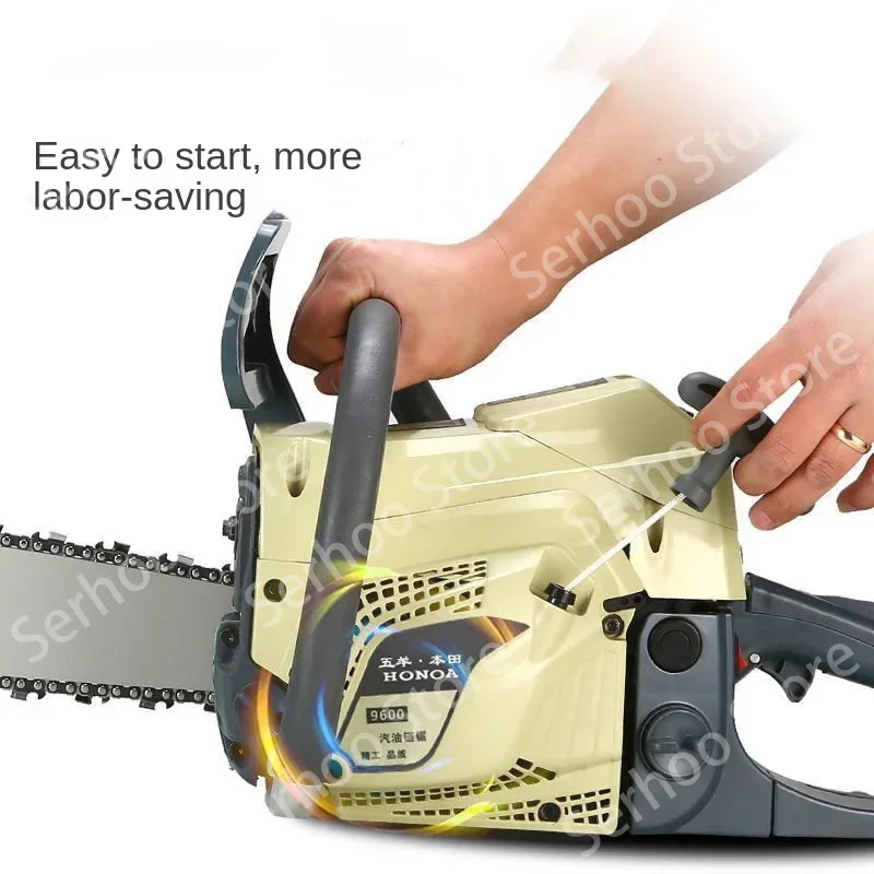 13800W 98CC chain saw logging saw ultra-high power small portable   logging multifunctional durable