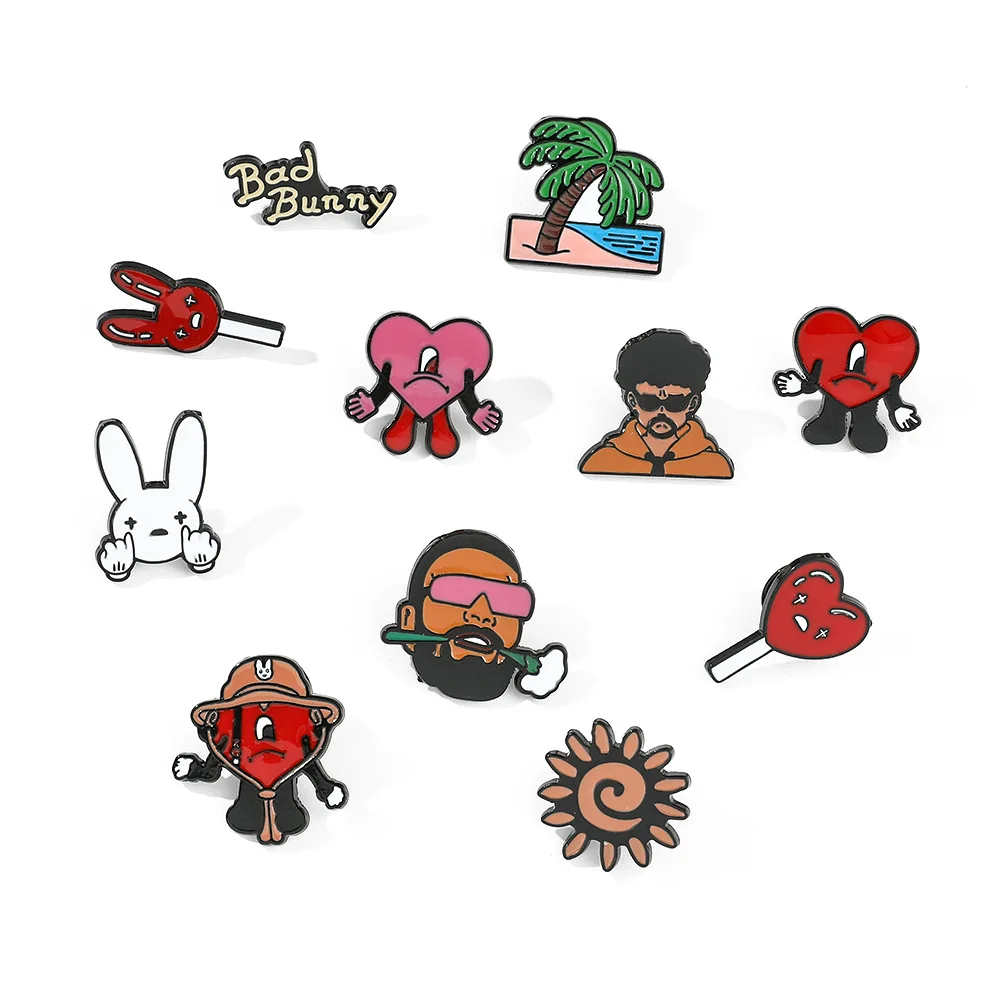 

Spot Exclusive for Anime Peripheral Badges Metal Brooches Kawaii Cute Personalized Gifts Y2k Fashion Toys Anime Brooch Wholesale