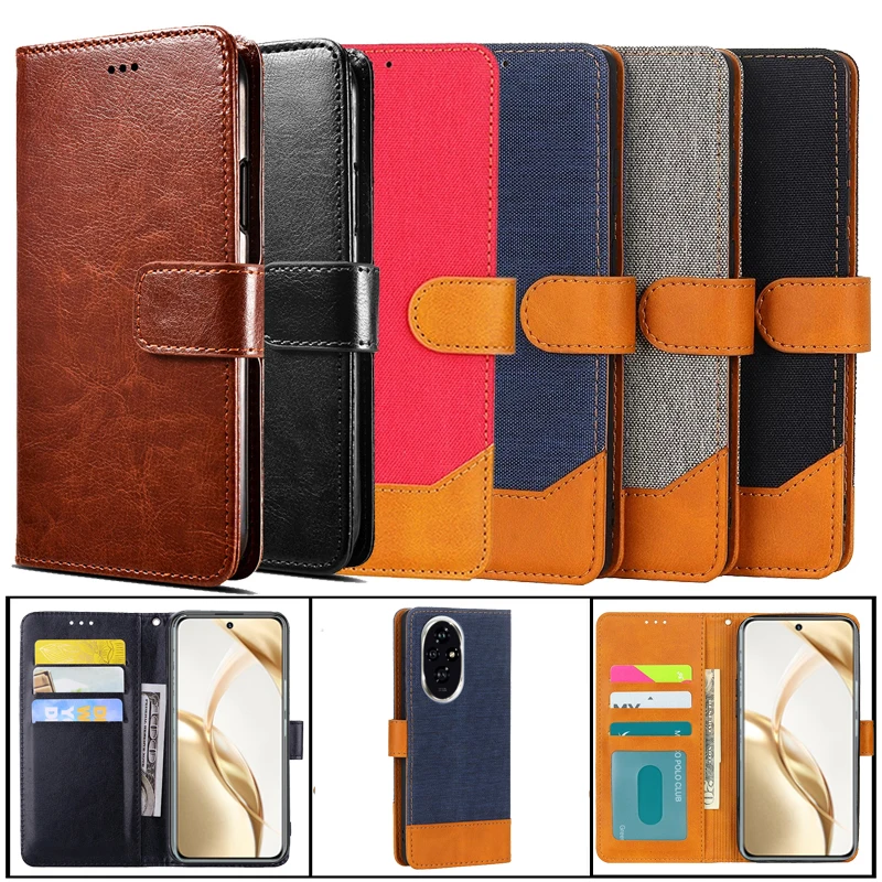 Wallet Phone Case For Honor 200 Funda on Etui Honor200 Leather Cover For Estuche De Celular Honor 200 ELI-AN00 Mujer Hoesje 6.7