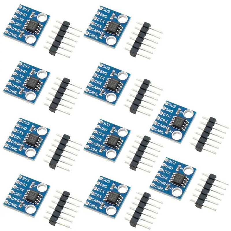 FEDI-10Pcs Communication Module SN65HVD230 CAN Bus Module Communication-Module