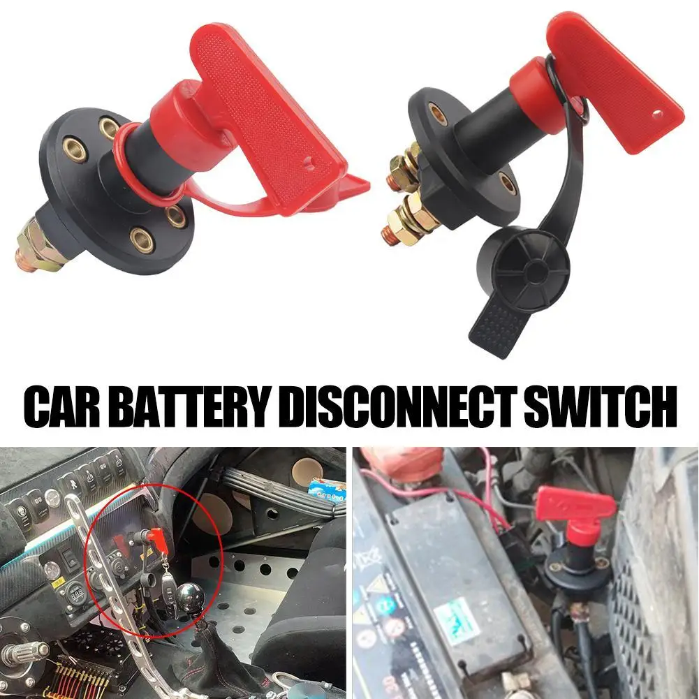 

Отключатель автомобильного аккумулятора, поворотный главный переключатель аккумулятора, инструмент отключения питания автомобиля, защита от утечек для автомобильных автомобильных аксессуаров