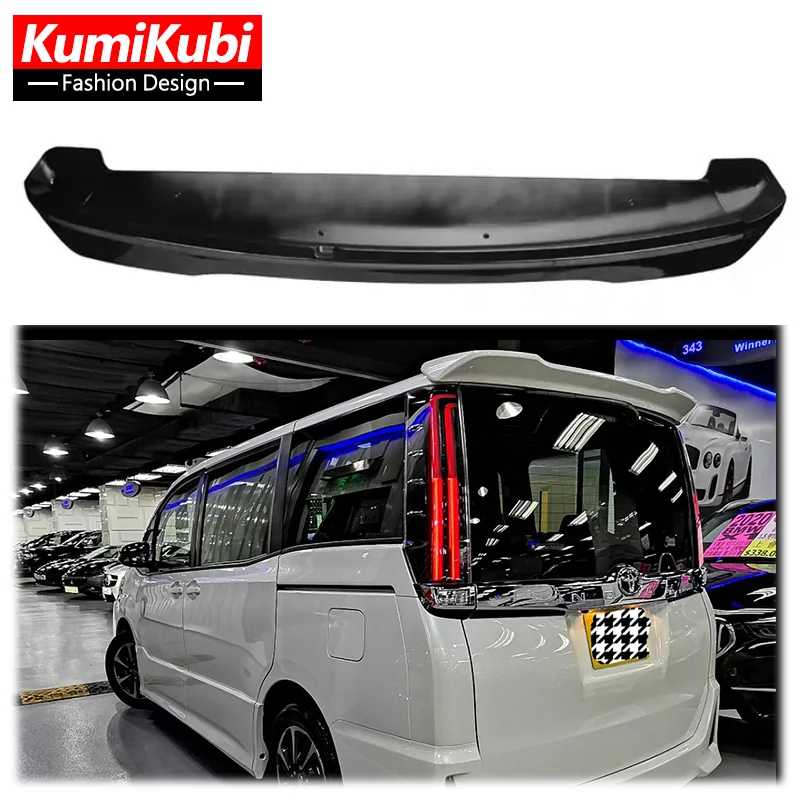 

For Toyota Noah Voxy 2013 to 2022 Rear Roof Spoiler High Quality ABS DIY Color Rear Trunk Boot Lip Wing Spoiler Car Styling